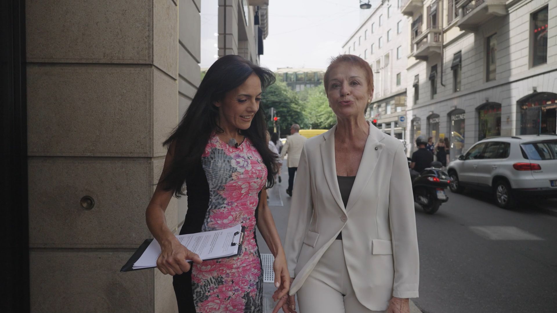 Claudia Buccellati con Anna Maria Girelli Consolaro